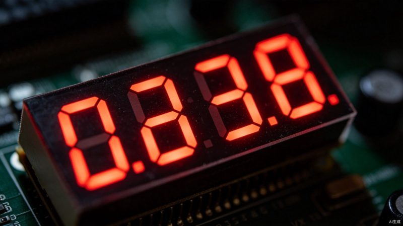 数码管数字识别数据集-YOLO数据集