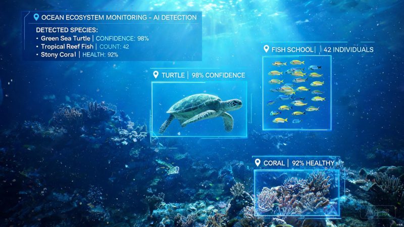 海洋生物实例分割数据集 | 实例分割 | 海洋AI、环境监测、生态保护、生物多样性-YOLO数据集