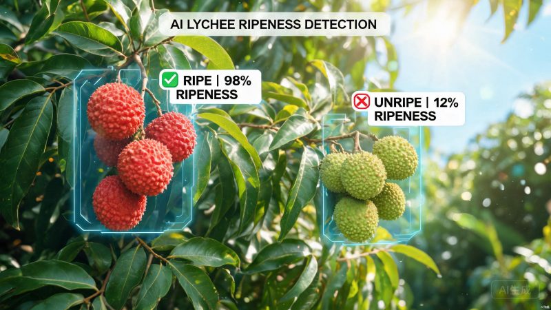 荔枝成熟度检测数据集 | 目标检测 | 智能诊断、智慧农业、农业AI-YOLO数据集