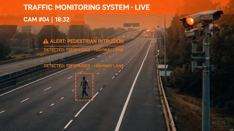 高速公路行人闯入检测数据集-YOLO数据集