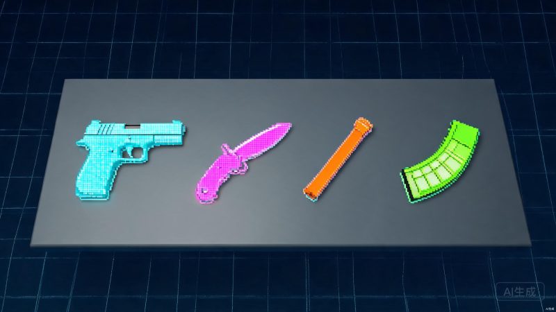 5种武器数据集 | 目标检测 | 工业制造-YOLO数据集
