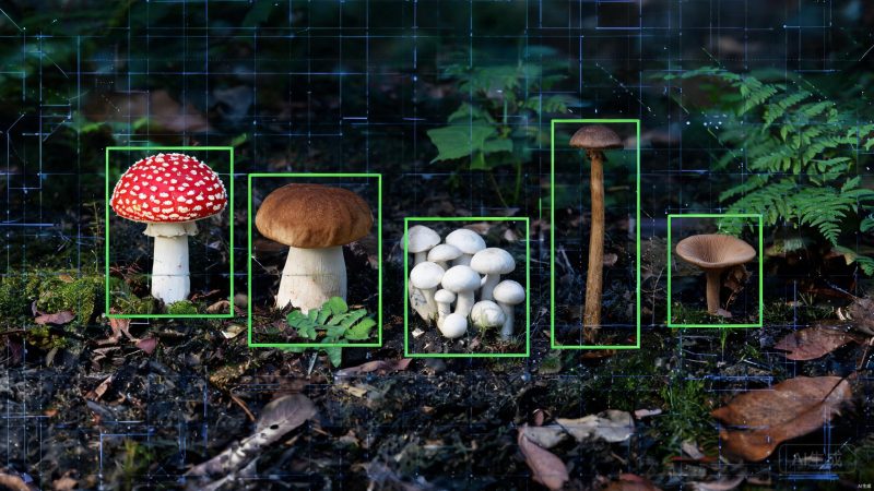 50种蘑菇检测数据集 | 目标检测 | 生物科学-YOLO数据集