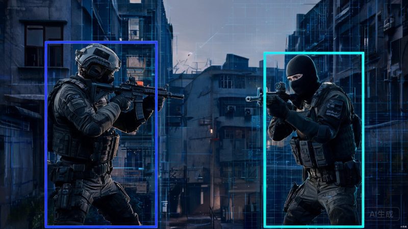 CSGO游戏CT和T头与身体检测数据集 | 目标检测 | 医疗AI-YOLO数据集