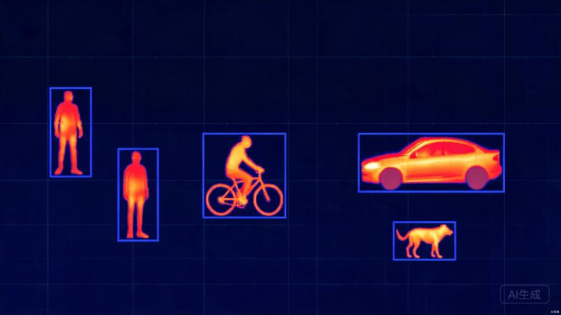 红外物体检测-人、自行车、公交、小车、摩托车、骑行者、动物等(含部分截取增强图) | 目标检测 | 动物识别-YOLO数据集