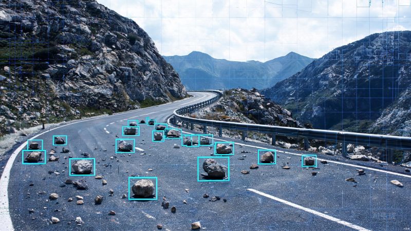 目标检测:公路落石数据集 | 实例分割 | 工业制造-YOLO数据集