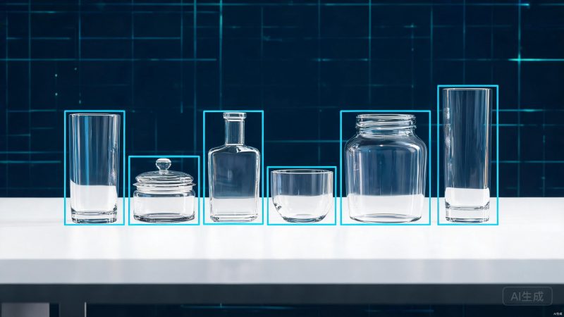 玻璃制品数据集1类（为杯子、瓶子、罐子的标注） | 目标检测 | 工业制造-YOLO数据集