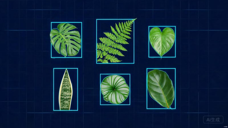 flavia植物叶片分类数据集 | 目标检测 | 农业识别-YOLO数据集