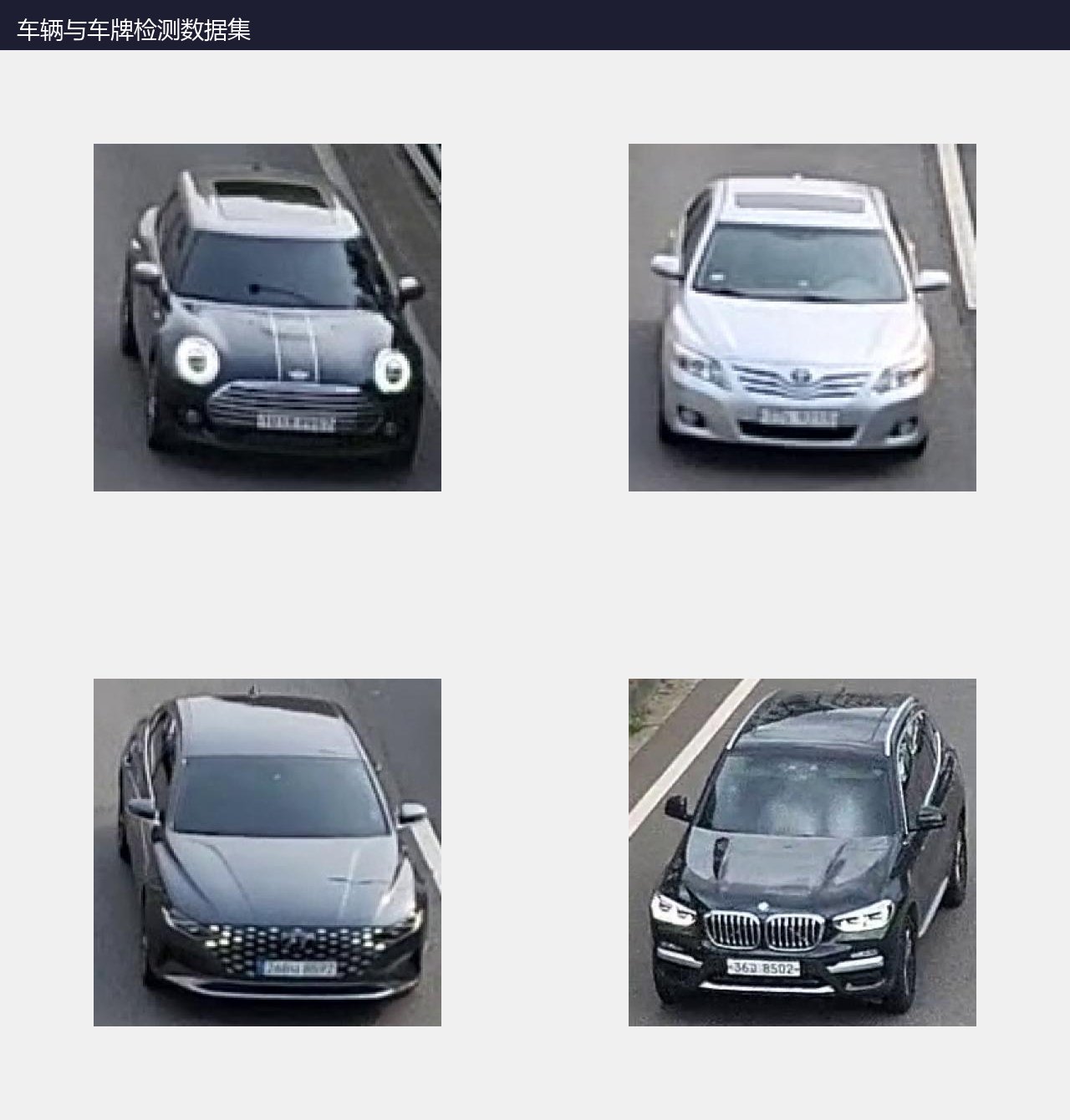 车辆与车牌检测数据集 预览图